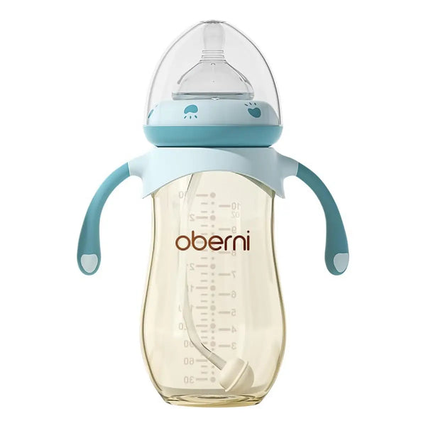Oberni Baby Bottle for Newborns – 6+ Months, BPA Free, 10oz