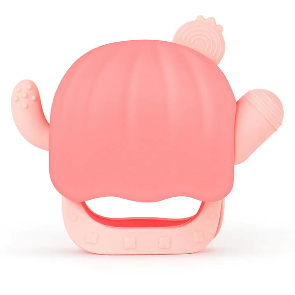 Silicone Baby Teething Toy – Hand Teether for Infants & Newborns